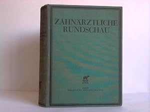 Wochenblatt für die gesamte Zahnheilkunde - 45. Jahrgang; Nr. 1 bis 52 / 1936