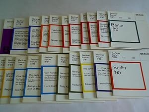 Berliner Forum - Schriftenreihe. Sammlung von 21 Heften