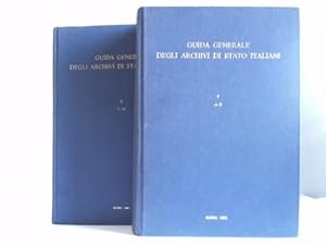 Bild des Verkufers fr Guida generale degli archivi di stato italiani. 2 Libri. Libri 1: A-E / Libri 2: F-M zum Verkauf von Celler Versandantiquariat