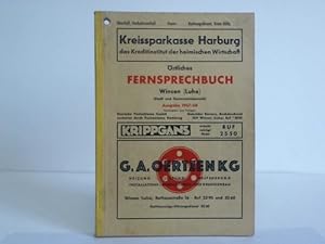 Örtliches Fernsprechbuch Winsen (Luhe) (Stadt und Knotenamtesbereich). Ausgabe 1967/68