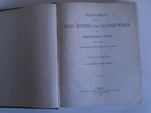 Image du vendeur pour Im Preussischen Staate. Herausgegeben im Ministerium fr Handel, Gewerbe und ffentliche Arbeiten. 42. Band mis en vente par Celler Versandantiquariat