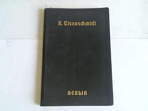 Image du vendeur pour Verlagskatalog von R. Eisenschmidt. Verlagsbuchhandlung fr Militrwissenschaften in Berlin NW. Dorotheenstr. 70a im Offizier - Verein 1880 - 1905 mis en vente par Celler Versandantiquariat