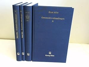 Gesammelte Abhandlungen, Band 2 bis 5. Zusammen 4 Bände