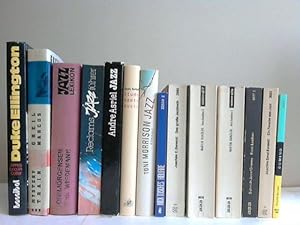 Sammlung von 14 Jazzbüchern