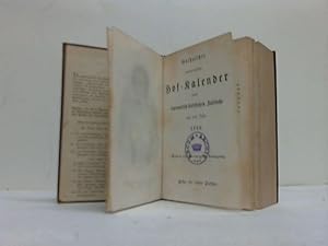 Image du vendeur pour Gothaischer genealogischer Hof-Kalender nebst diplomatisch-statistischem Jahrbuche fr das Jahr 1860 mis en vente par Celler Versandantiquariat