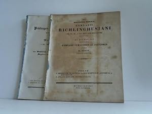 Zu den öffentlichen Prüfungen und Schlußfeierlichkeiten welche an dem Gymnasium zu Recklinghausen...