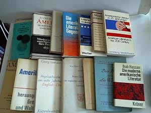 Sammlung von 15 Werken zur englischen und amerikanischen Literatur