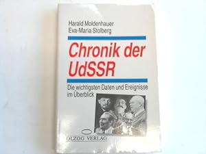 Image du vendeur pour Chronik der UdSSR. Die wichtigsten Daten und Ereignisse im berblick mis en vente par Celler Versandantiquariat