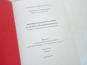 Image du vendeur pour Beurteilung von psychiatrischen Notfllen aus der Sicht von Rettungsdienstmitarbeitern. Wertigkeit, Kenntnisstand und Fortbildungsbedarf mis en vente par Celler Versandantiquariat