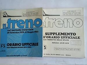 treno nel periodo invernale 30 Settembre 1979 - 31 Maggio 1980. Orario ufficiale delle ferrovie i...