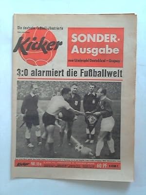 Die deutsche Fußball-Illustrierte. Sonderausgabe - Jahrgang 1962; Nr. 15a: 3:0 alarmiert die Fußb...