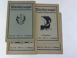Bild des Verkufers fr Monatszeitschrift der Schweizer Wandervgel. 8 Hefte in 4 Heften zum Verkauf von Celler Versandantiquariat