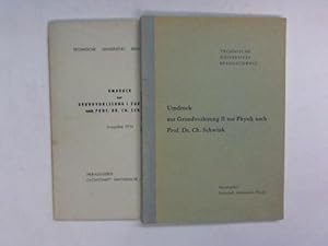 Image du vendeur pour Umdruck zur Grundvorlesung I und II zur Physik nach Prof. Dr. Ch. Schwink. Bcher mis en vente par Celler Versandantiquariat