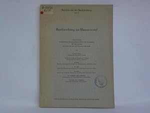 Immagine del venditore per Untersuchungen durchgefhrt im Auftrage des Bundesministers fr Wohnungsbau mit Untersttzung des Senators fr Bau- und Wohnungswesen, Berlin venduto da Celler Versandantiquariat