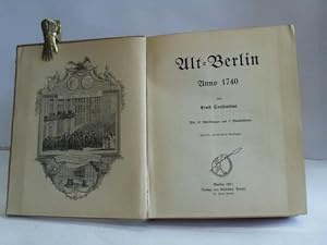 Alt Berlin. Anno 1740