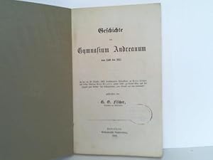 Geschichte des Gymnasium Andreanum von 1546 bis 1815