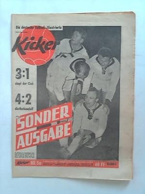 Die deutsche Fußball-Illustrierte. Sonderausgabe - Jahrgang 1962; Nr. 5a: 3:1 siegt der Club - 4:...