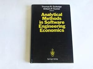 Seller image for Analytical methods in siftware engineering economics for sale by Celler Versandantiquariat