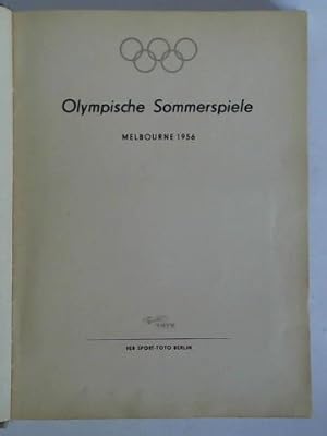 Olympische Sommerspiele Melbourne 1956