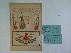 Bonbonniere. Programmheft: Offizielles Programm vom 1. bis 30. Nov. 1925 mit 2 Eintrittskarten