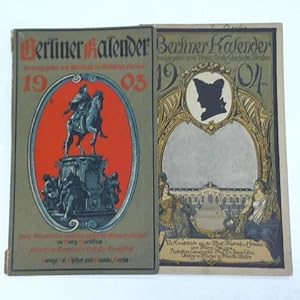 Berliner Kalender 1903 und 1904. 2 Hefte
