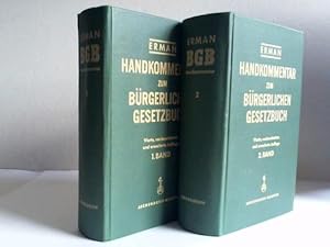 Handkommentar zum Bürgerlichen Gesetzbuch. 2 Bände