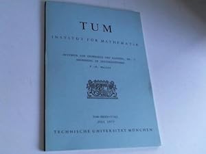 TUM Institut für Mathematik. Beiträge zur Geometrie und Algebra, Nr. 3. Anordnung in Inzidenzräumen