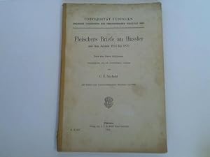 Fleischers Briefe an Hassler aus den Jahren 1823 bis 1870