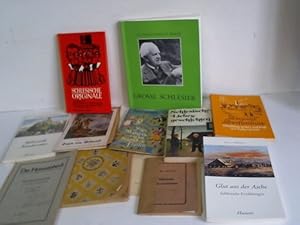 (Schlesien-Literatur), 12 Bände und Broschüren