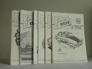Image du vendeur pour Fahr mit Lloyd. 7 Ausgaben der Jahre 1992 - 1994 mis en vente par Celler Versandantiquariat
