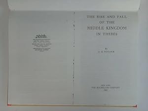 Seller image for The rise and fall of the Middle Kingdom in Thebes for sale by Celler Versandantiquariat