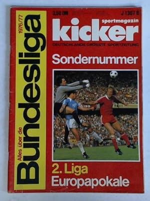 Sondernummer: Alles über die Bundesliga 1976/77 - 2. Liga, Europapokale