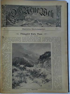 Bild des Verkufers fr Illustrierte Beilage fr Wissenschaft, Belehrung und Unterhaltung - Jahrgang 1911 und 1912 zusammen in einem Band zum Verkauf von Celler Versandantiquariat