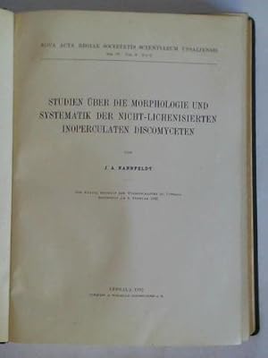 Studien über die Morphologie und Systematik der nicht-lichenisierten Inoperculaten Discomyceten