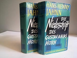 Seller image for Die Niederschrift des Gustav Anias Horn nachdem er neunundvierzig Jahre alt geworden war, Band I und II for sale by Celler Versandantiquariat