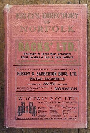 Kelly's Directory of Norfolk 1929