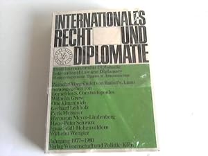 Bild des Verkufers fr Internationales Recht und Diplomatie. 3 Jahrgnge in einem zum Verkauf von Celler Versandantiquariat