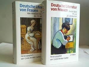 Deutsche Literatur von Frauen, Band 1 und 2. Zwei Bände