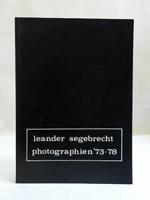 Bild des Verkufers fr photographien '73-78 zum Verkauf von Celler Versandantiquariat
