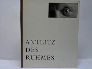 Imagen del vendedor de Antlitz des Ruhmes a la venta por Celler Versandantiquariat