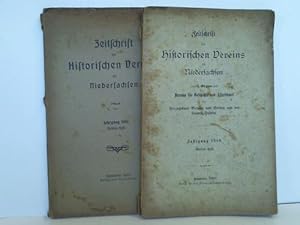 Image du vendeur pour Zeitschrift des historischen Vereins fr Niedersachsen. Jahrgang 1910, 3. und 4. Heft. 2 Hefte mis en vente par Celler Versandantiquariat