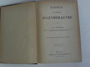 Bild des Verkufers fr Handbuch der speciellen Augenheilkunde zum Verkauf von Celler Versandantiquariat