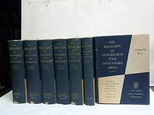Die Religion in Geschichte und Gegenwart. 6 Bände und Registerband