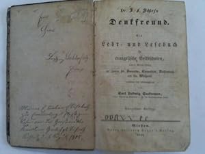 Seller image for Denkfreund. Ein Lehr- und Lesebuch fr evangelische Volksschulen for sale by Celler Versandantiquariat