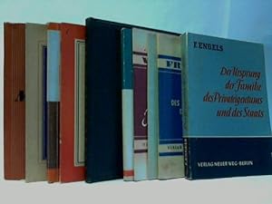 Bild des Verkufers fr Konvolut von 10 verschiedenen Schriften zum Verkauf von Celler Versandantiquariat