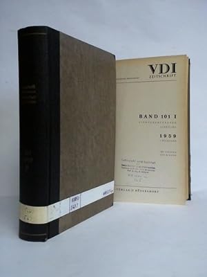 Seller image for Band 101, 1. und 2. Halbjahr / 1959 in 2 Bnden for sale by Celler Versandantiquariat