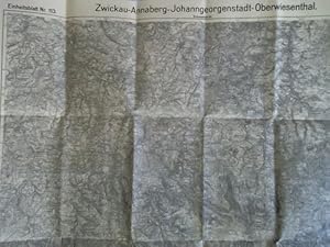 Bild des Verkufers fr Nr. 113: Zwickau - Annaberg - Johanngeorgenstadt - Oberwiesenthal zum Verkauf von Celler Versandantiquariat