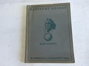 Image du vendeur pour 15. Jahrgang. Jahresheft 1928: Karlsruhe mis en vente par Celler Versandantiquariat