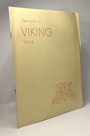 Seller image for The arrival of the Greeks - Saertrykk av Viking 1954 - EXTRAIT for sale by crealivres