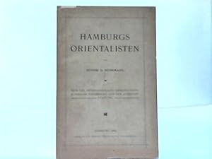 Image du vendeur pour Hamburgs Orientalisten mis en vente par Celler Versandantiquariat